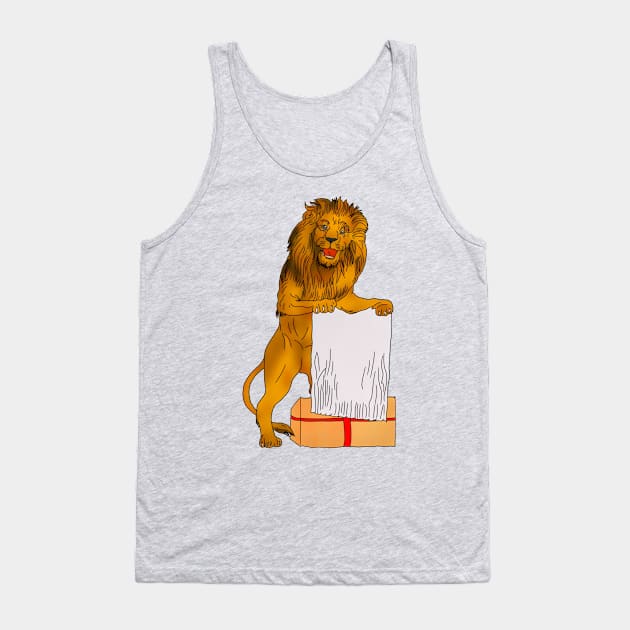 No Lyin Tank Top by Haldane Creative Art